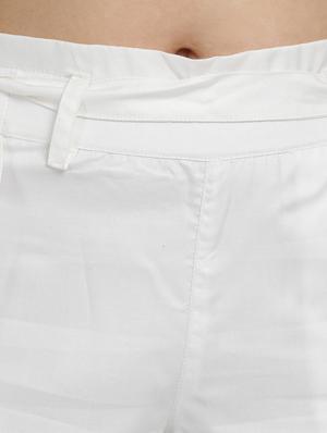 tie front solid palazzo - 17369255 - Standard Image - 5