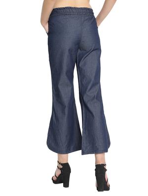 tie front solid palazzo - 17369258 - Standard Image - 3
