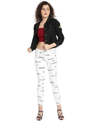 black denim jacket - 17369269 - Standard Image - 4