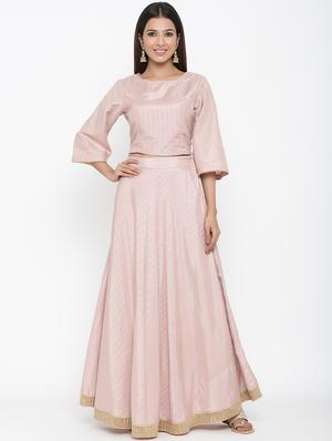 embellishment flared lehenga - 17369337 - Standard Image - 2