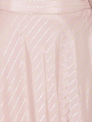embellishment flared lehenga - 17369337 - Standard Image - 5