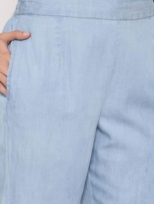 mid rise straight trouser - 17369372 - Standard Image - 6