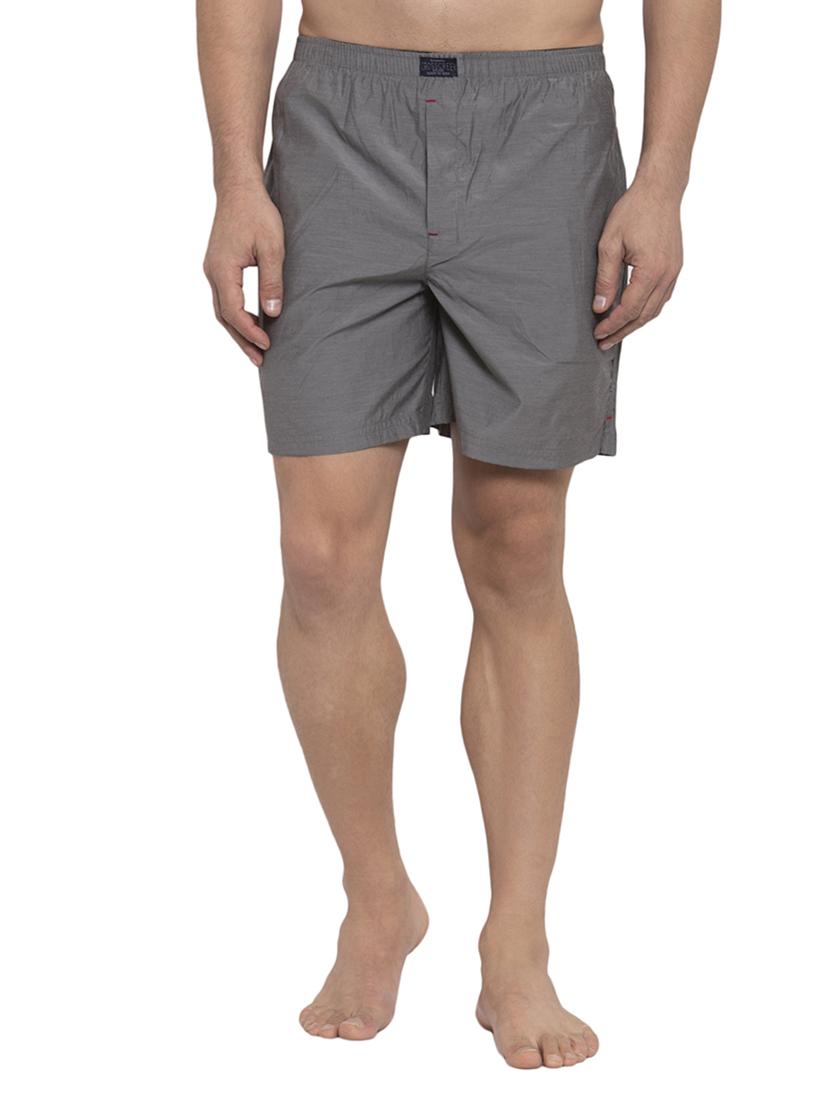 grey solid boxer - 17369449 - Zoom Image - 1