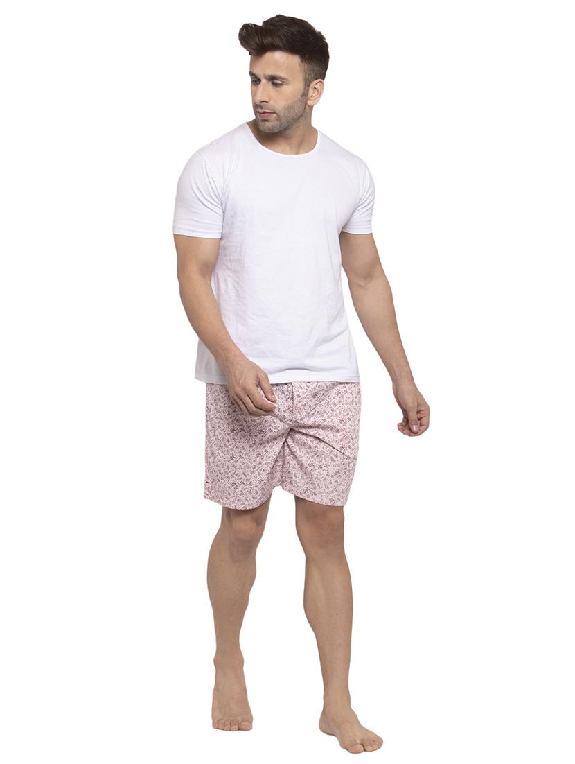pink printed boxer - 17369450 - Zoom Image - 4