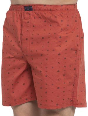 red printed boxer - 17369451 - Standard Image - 5