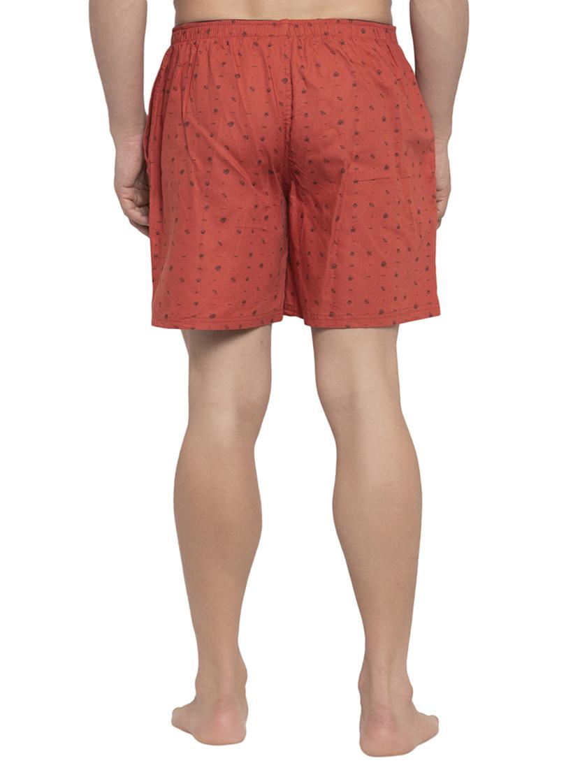 red printed boxer - 17369451 - Zoom Image - 3