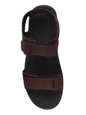brown back strap sandals - 17369796 - Standard Image - 4