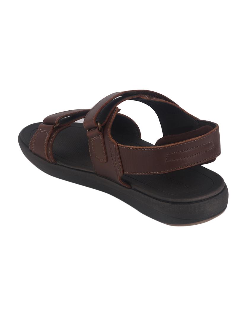 brown back strap sandals - 17369796 - Zoom Image - 3