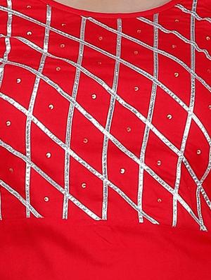 solid kurta palazzo set - 17369975 - Standard Image - 4