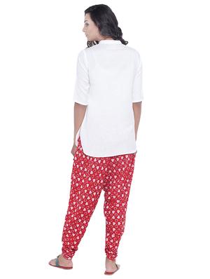 solid straight kurti - 17370102 - Standard Image - 3