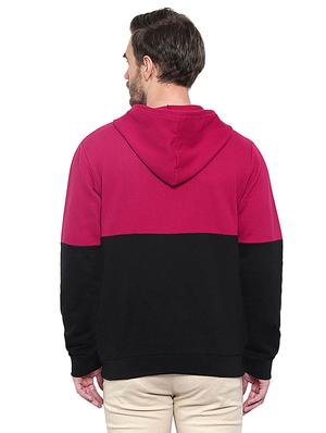 multi color block cut & sew sweatshirt - 17370149 - Standard Image - 3