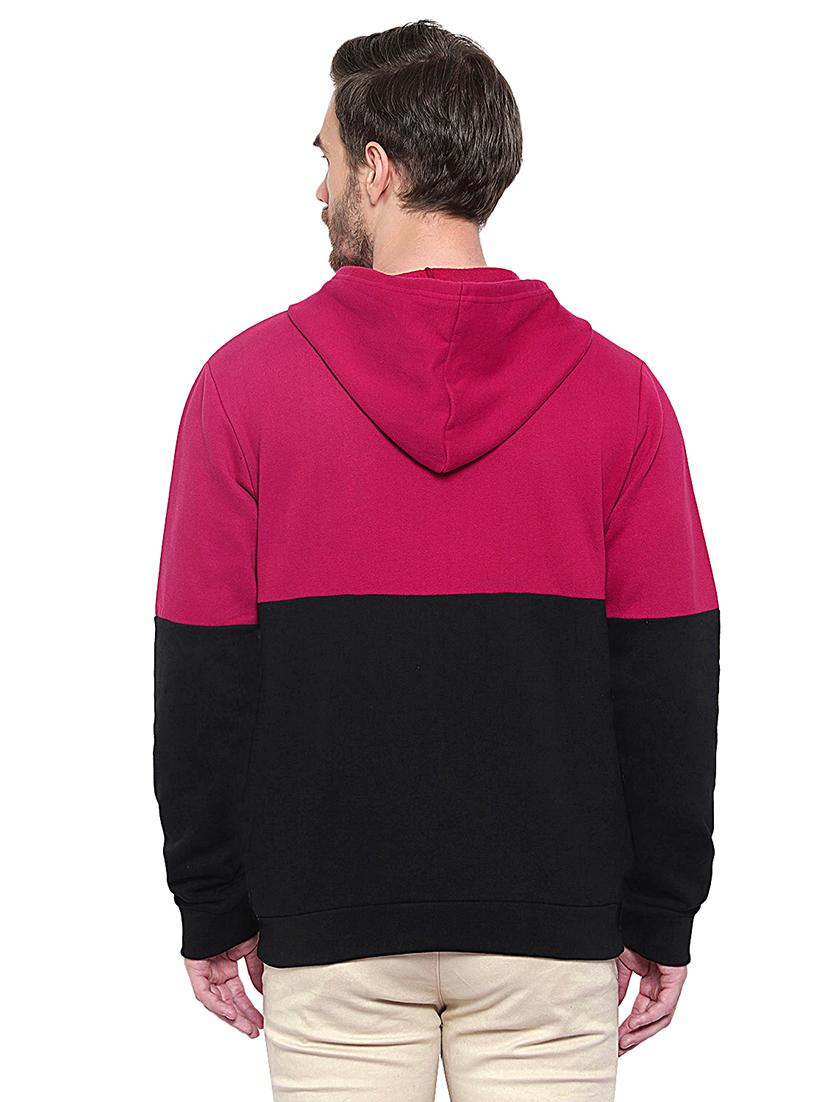 multi color block cut & sew sweatshirt - 17370149 - Zoom Image - 3