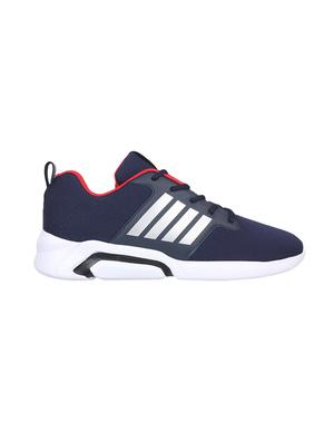 blue lace up sport shoes - 17370382 - Standard Image - 2
