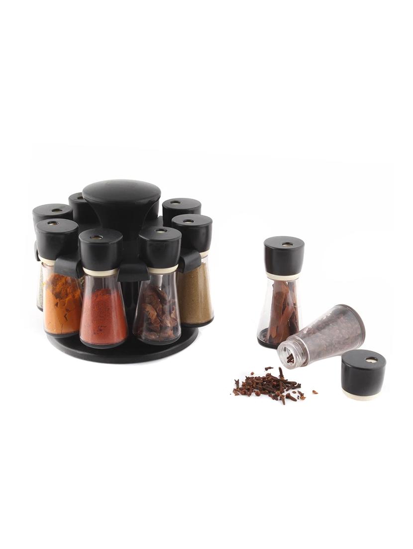 plastic spice rack with 8 piece jar's (pack of 1) - 17370707 - Zoom Image - 1