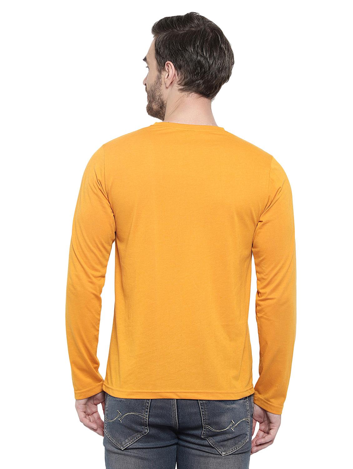 yellow solid pocket t-shirt - 17371192 - Zoom Image - 4