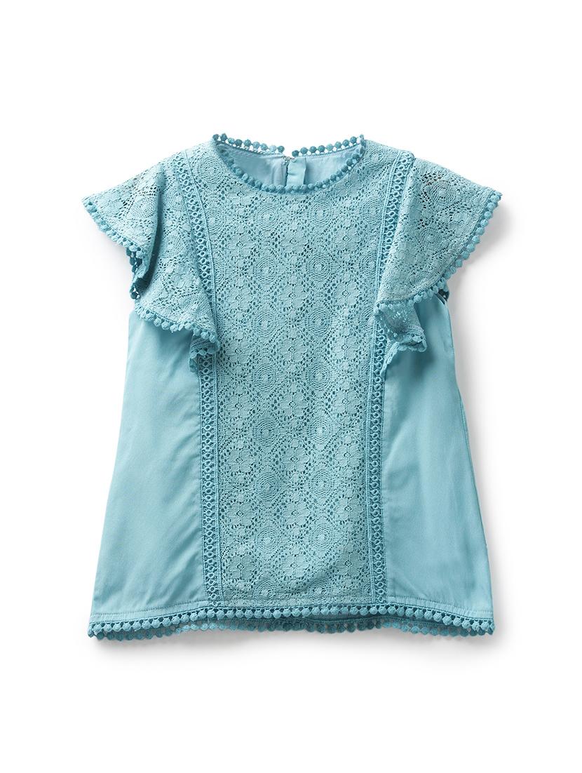 blue cotton jersey regular tops & tee - 17371471 - Zoom Image - 1