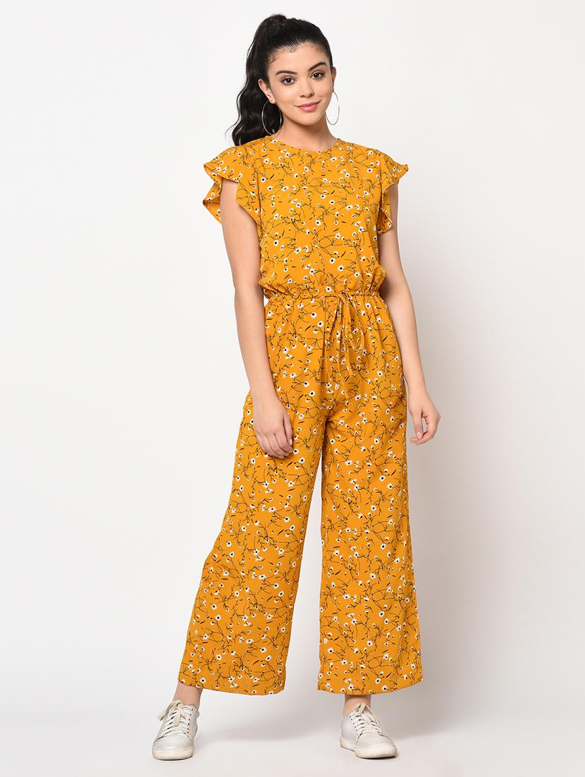 floral full leg jumpsuit - 17371508 - Zoom Image - 1