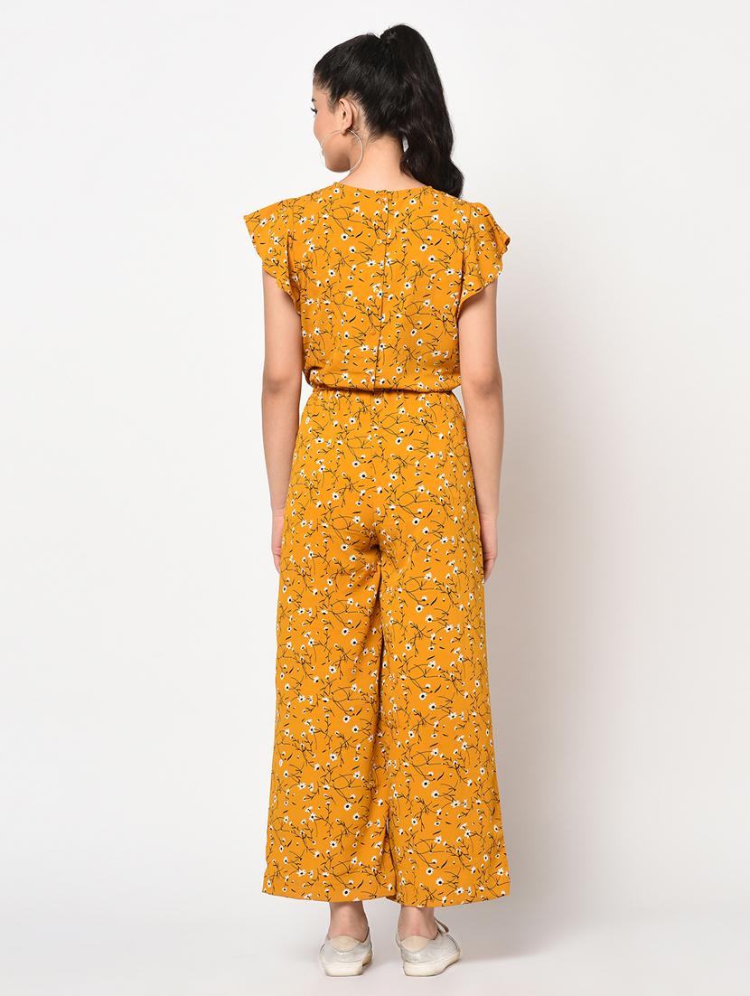 floral full leg jumpsuit - 17371508 - Zoom Image - 3