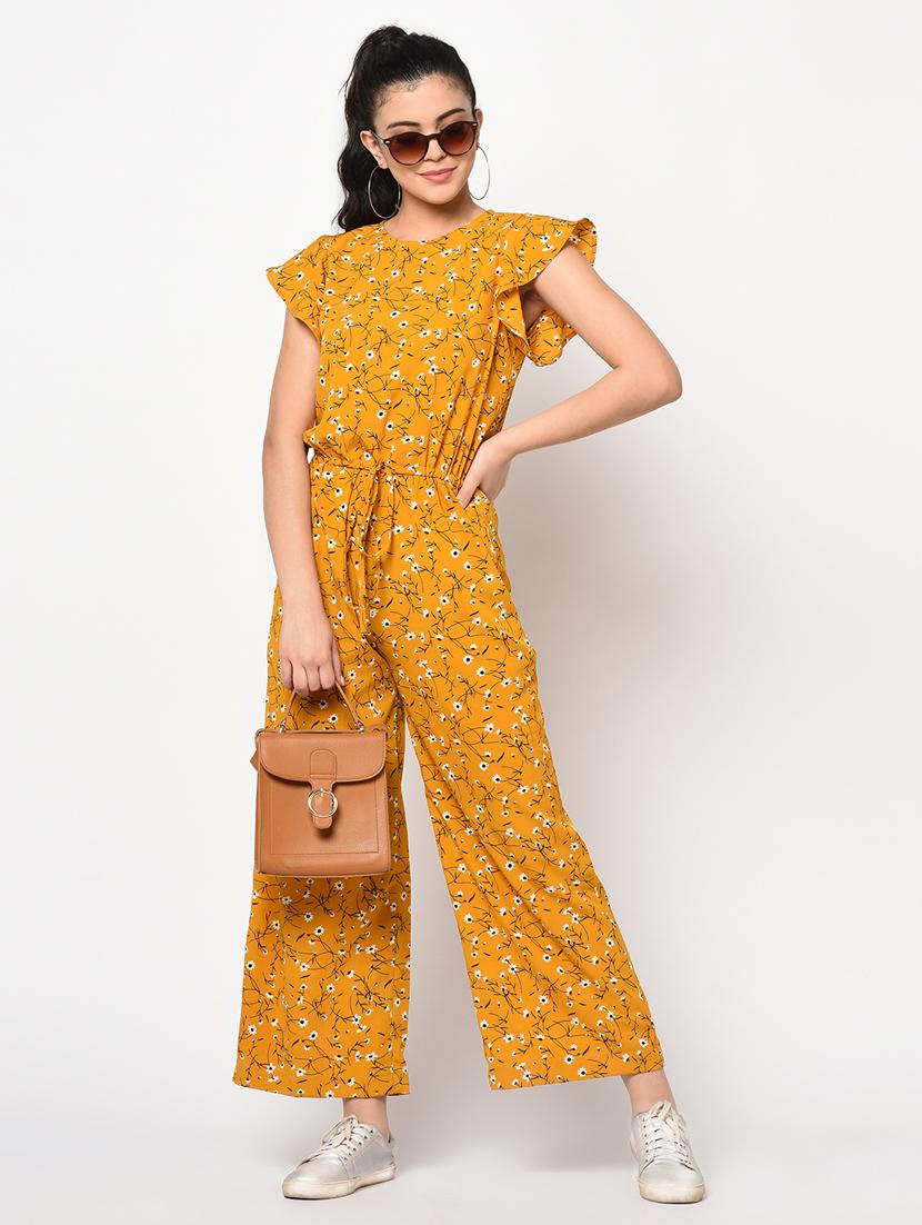 floral full leg jumpsuit - 17371508 - Zoom Image - 4