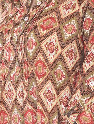 printed straight kurti - 17371525 - Standard Image - 4