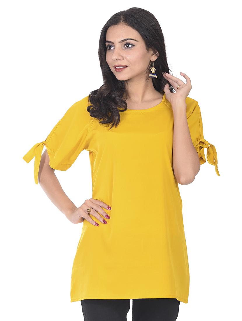 solid straight kurti - 17371526 - Zoom Image - 1
