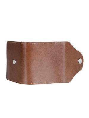 brown leather card holder - 17372010 - Standard Image - 2