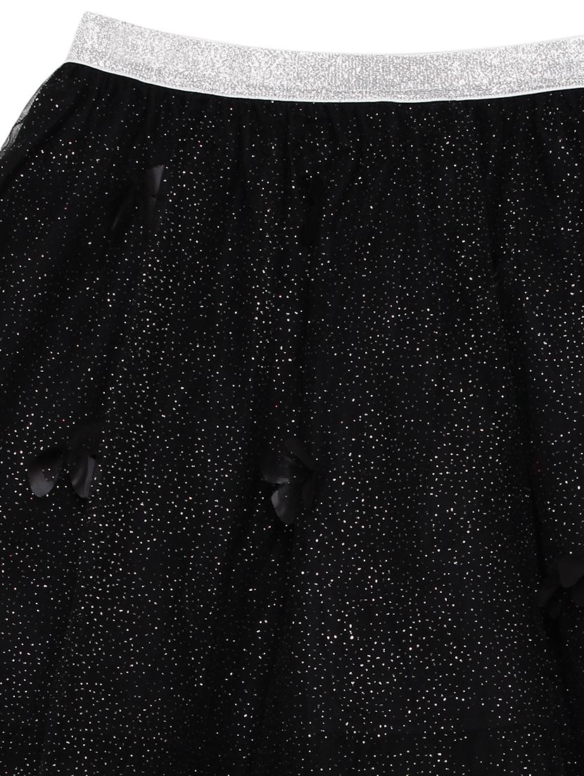 black embellished skirt - 17372324 - Zoom Image - 3