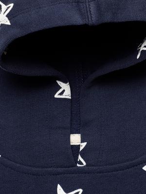 navy blue cotton sweatshirt - 17372367 - Standard Image - 3