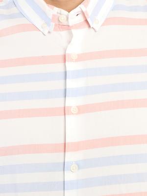 white striped casual shirt - 17372556 - Standard Image - 5