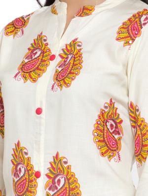 printed kurta palazzo set - 17372568 - Standard Image - 4