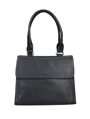 black leather regular tote - 17372667 - Standard Image - 2
