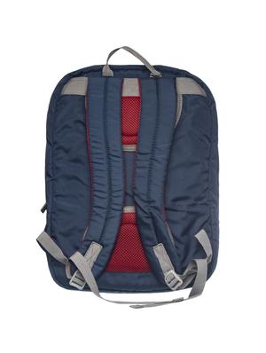 navy leatherette backpack - 17372672 - Standard Image - 2