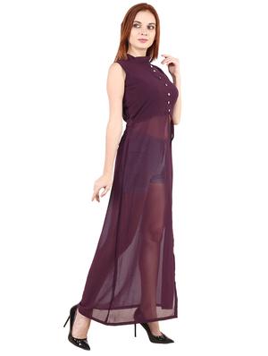 tie back belted tunic - 17372920 - Standard Image - 2