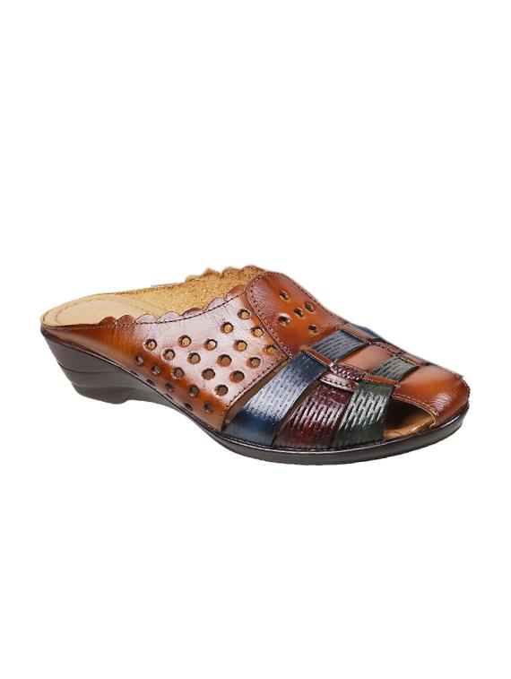 tan mules sandals - 17373414 - Zoom Image - 1