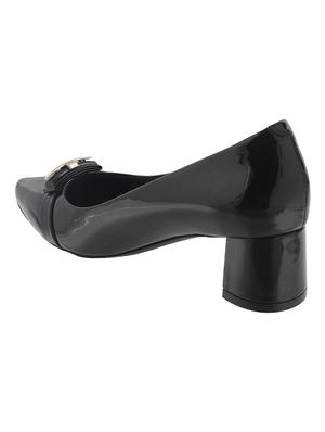 black slip on pumps - 17373443 - Standard Image - 2