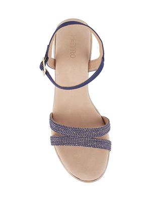 blue back strap sandal - 17373457 - Standard Image - 3