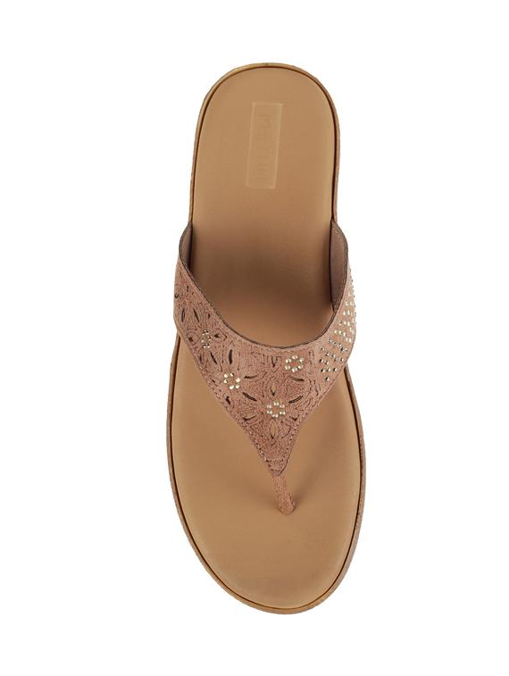brown slip on sandal - 17373507 - Zoom Image - 3
