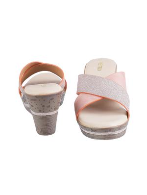 pink slip on sandal - 17373516 - Standard Image - 2
