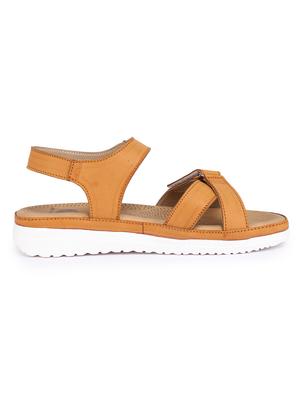 tan slip on sandals - 17373598 - Standard Image - 2