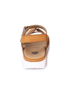 tan slip on sandals - 17373598 - Standard Image - 3