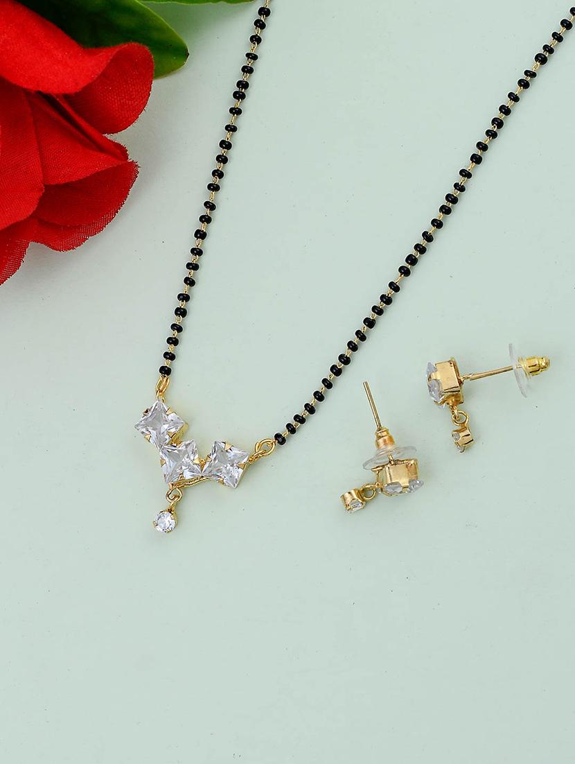 gold metal mangalsutra - 17374424 - Zoom Image - 2