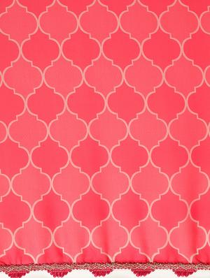 geometrical printed saree with blouse - 17374472 - Standard Image - 5
