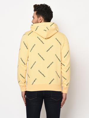 yellow printed sweatshirt - 17374536 - Standard Image - 4