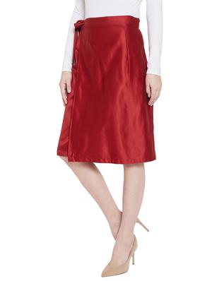 tie front a-line skirt - 17374547 - Standard Image - 2