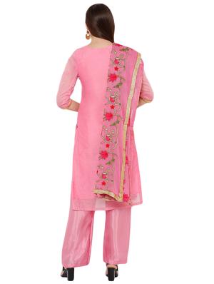 embroidered unstitched suit - 17374697 - Standard Image - 3
