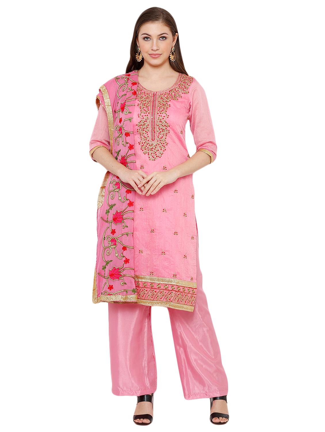 embroidered unstitched suit - 17374697 - Zoom Image - 1