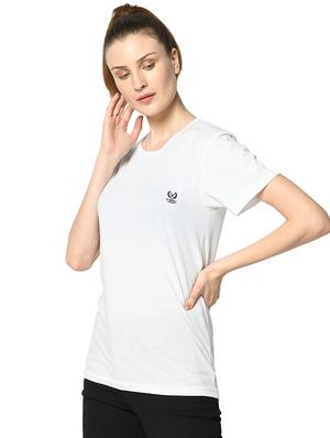 round neck solid tee - 17374920 - Standard Image - 2