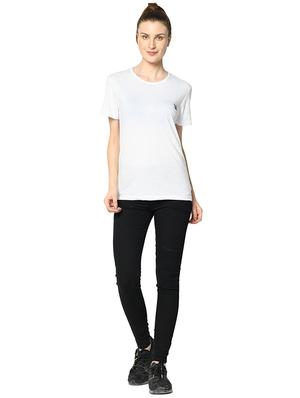 round neck solid tee - 17374920 - Standard Image - 4