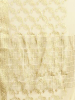 solid woven saree with blouse - 17375056 - Standard Image - 3