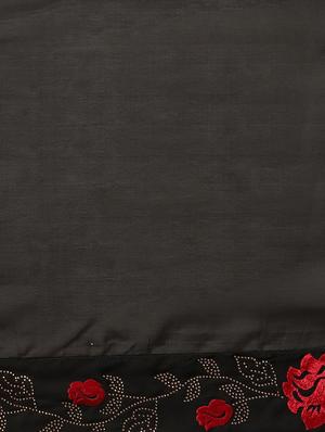swarovski cut work saree with blouse - 17375100 - Standard Image - 5